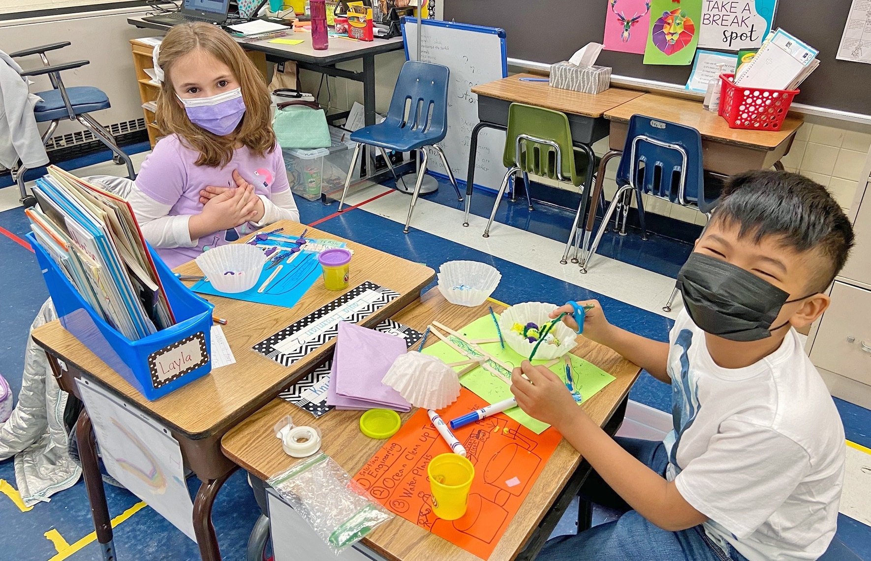 We enjoy participating in engineering- and science-based activities at local schools, encouraging students to pursue a future in STEM and to appreciate natural water resources.